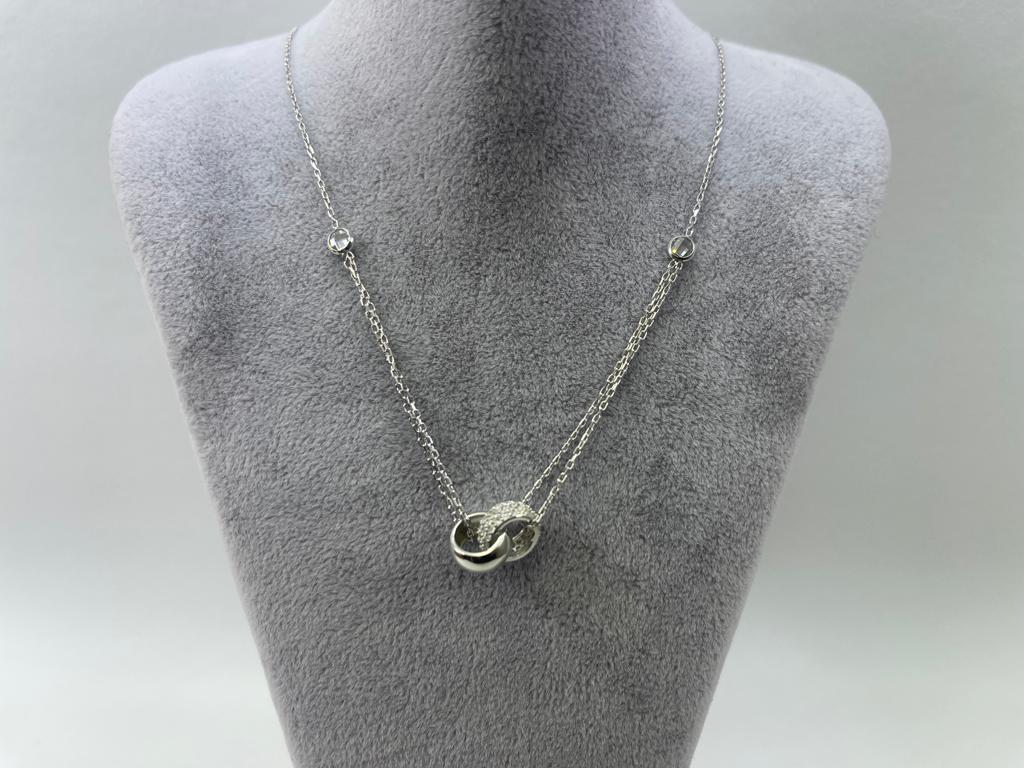 Halskette 925 Silber ''Ringe''